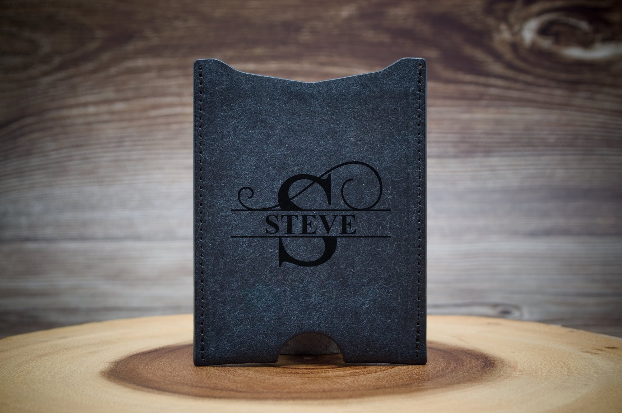 Card Wallet - Split Monogram