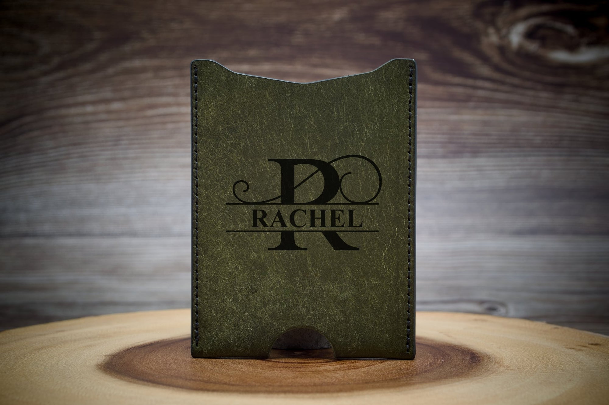 Card Wallet - Split Monogram